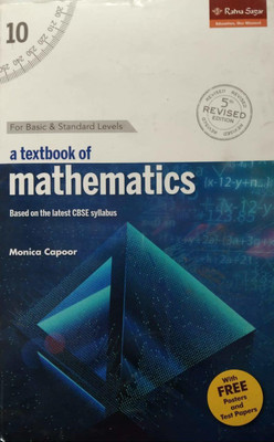 Class 10th A Textbook Of Mathematics(paperpack, Monica Cappor)