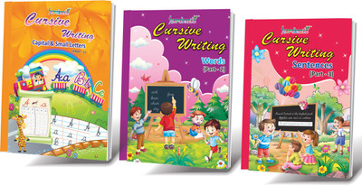 Cursive Writing Books Set(Paperback, Gurukanth)