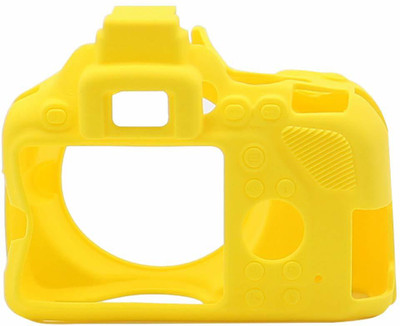 Digicom Silicone Cover Protective Camera Case Cover for Nikon D3500 Camera Case-Yellow  Camera Bag(Yellow)