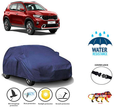MBIX Car Cover For Kia Sonet(Blue)