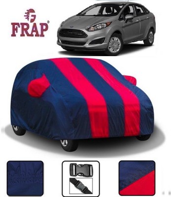 Frap Car Cover For Ford Fiesta (With Mirror Pockets)(Red, Blue)