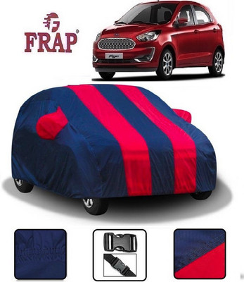 Frap Car Cover For Ford Figo (With Mirror Pockets)(Red, Blue)