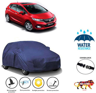 MBIX Car Cover For Honda Jazz(Blue)