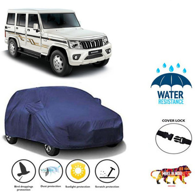 MBIX Car Cover For Mahindra Bolero(Blue)