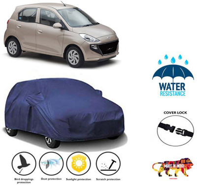MBIX Car Cover For Hyundai Santro(Blue)