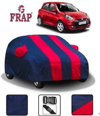 Frap Car Cover For Renault Pulse (With Mirror Pockets)(Red, Blue)