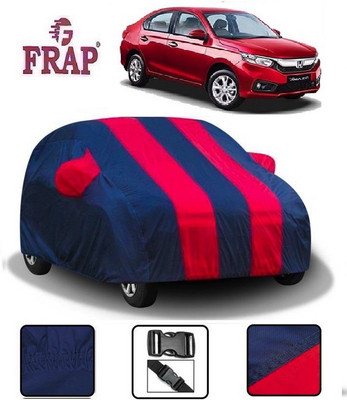 Frap Car Cover For Honda Amaze (With Mirror Pockets)(Red, Blue, For 2018, 2019, 2020, 2021 Models)