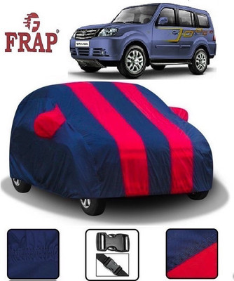 Frap Car Cover For Tata Sumo Grande (With Mirror Pockets)(Red, Blue)