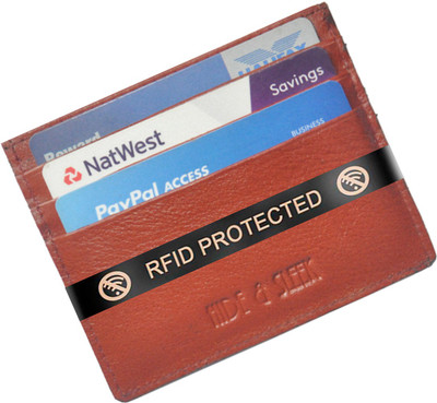 75% OFF on HIDE & SLEEK Leather Credit Card 6 Card Holder(Set of 1, Brown) 75% OFF on HIDE & SLEEK Leather Credit Card 6 Card Holder(Set of 1, Brown)