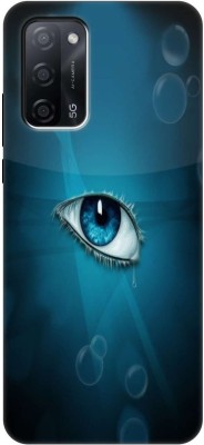 Print maker Back Cover for Oppo A53s 5G(Blue, Grip Case, Silicon, Pack of: 1)