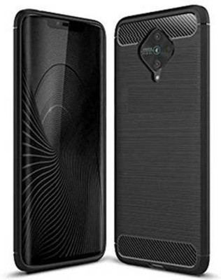 DMJHP Back Cover for Vivo S1 Pro(Black, Pack of: 1)