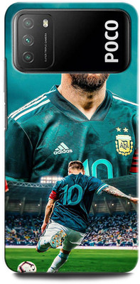 INTELLIZE Back Cover for POCO M3(Multicolor, Hard Case, Pack of: 1)