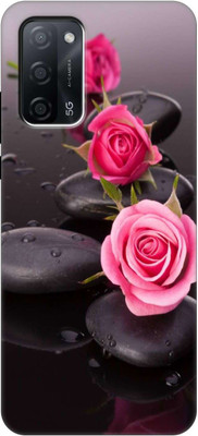 Print maker Back Cover for Oppo A53s(Black, Grip Case, Silicon, Pack of: 1)