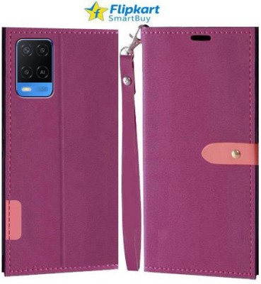 Flipkart SmartBuy Flip Cover for OPPO A54(Pink, Cases with Holder, Pack of: 1)