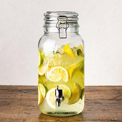 Sarsawal Glass Pickle Jar  - 3500 ml(Clear)