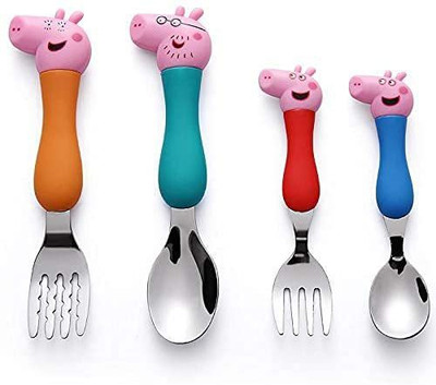 Nulomi Stainless Steel Cutlery Set(Pack of 4)
