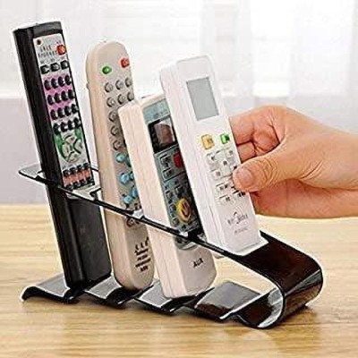 jpdsrn 4 Compartments METAL 4 Remote Stand Metal(Black)