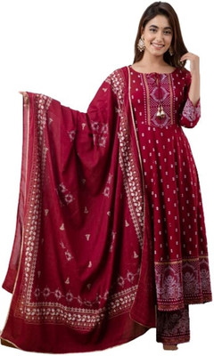 UACREATION Women Kurta Palazzo Set