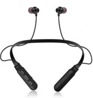 dilgona Magnetic Neckband with mic Wireles in Ear Neckband Bluetooth Set Bluetooth Headset