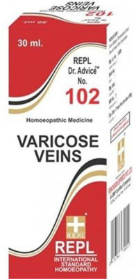 REPL Dr Advice No.102 VARICOSE VEINS Dilution(5 x 30 ml)