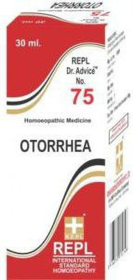 REPL Dr Advice No.75 OTORRHEA Dilution(5 x 30 ml)