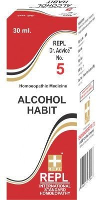 REPL Dr Advice No.5 ALCOHOL HABIT Dilution(5 x 30 ml)