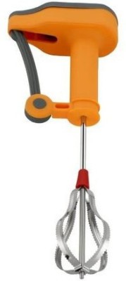 FITUP 50 W Orange Hand Blender(™Manual Hand Held Egg Beater Kitchen Mixer and Blender Steelwares|Multi-Purpose)