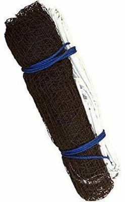 Amz Sports Nets Volleyball NET Standard qaulity Four Sided Tape Volleyball Net(Black)
