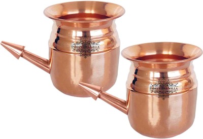 IndianArtVilla Copper Brown Neti Pot(510 ml)