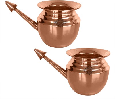 IndianArtVilla Copper Brown Neti Pot(730 ml)