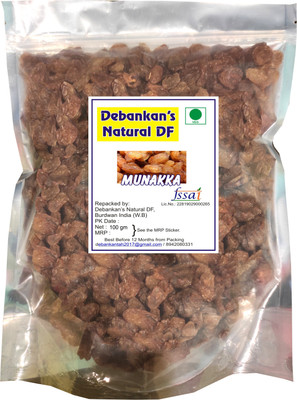 Debankan's Natural DF Munakka Raisin (Abjosh) Raisins(100 g)