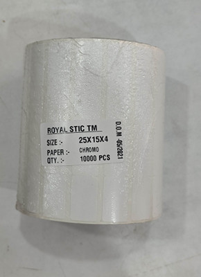 ROYAL STIC Self Adhesive Paper Label(White)