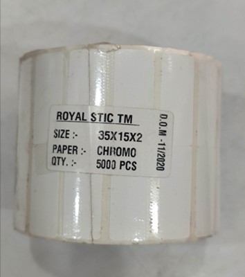 ROYAL STIC Self Adhesive Paper Label(White)