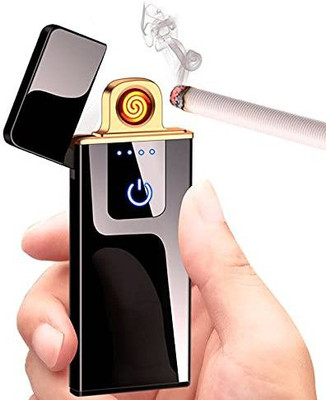 amblic Premium Coil Lighter Rectangle Shape Stylish Slim Flameless Windproof Electric USB Rechareable Electric Lighter & Smart Sensor Touch Lighter for Men/Women/Birthday-Gift Premium Coil Lighter Rectangle Shape Stylish Slim Flameless Windproof Electric USB Rechareable Electric Lighter & Smart Sens