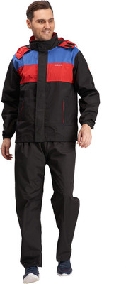 ZEEL Colorblock Men Raincoat
