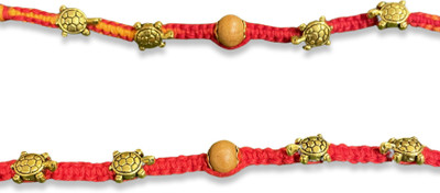 Digital Dress Room Thread 13RAK-207-2 Mauli Thread Rakhi  Set(2 Rakhi)