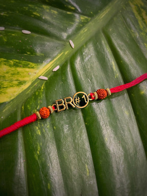 Digital Dress Room Thread 13RAK-226-1 Mauli Thread Rakhi  Set(1 Rakhi)