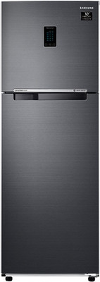 samsung 345 l 3 star frost free double door refrigerator