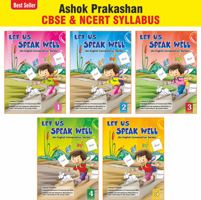 Ashok Prakashan Let Us Speak Well 1-5 (Set Of 5) English Conversation Series 1-5(Paperback, Ashok Prakashan)