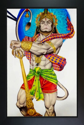 RV SALES Bajrangbali / hanuman ji Religious Frame