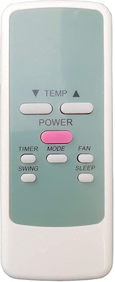 BhalTech 70 AC Compatible for  Koryo AC Remote Controller(White)