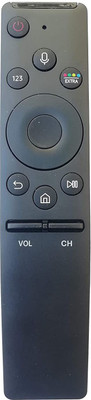 Akshita SAMSUNG Voice Control Universal 4K Ultra HDTV LCD LED Smart TV Remote Control ( Chake Image With Old Remote ) Samsung Remote Controller(Black)