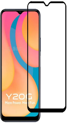 Q Box Edge To Edge Tempered Glass for Vivo Y20G(Pack of 1)