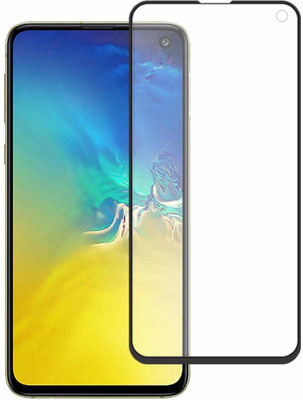 VISHZONE Edge To Edge Tempered Glass for Samsung Galaxy S10e(Pack of 1)