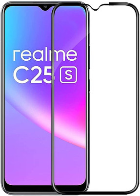 TESPARK Edge To Edge Tempered Glass for Realme C25s(Pack of 1)