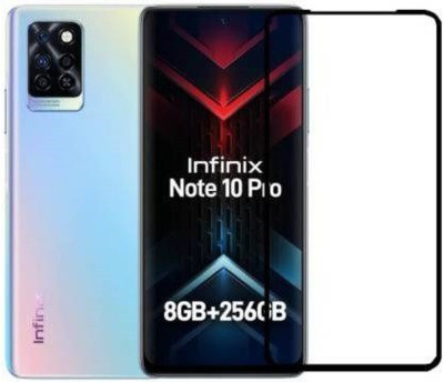 NEXZONE Edge To Edge Tempered Glass for Infinix Note 10 Pro(Pack of 1)