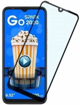 Gorilla Ace Edge To Edge Tempered Glass for Techno Spark 6 Go(Pack of 1)