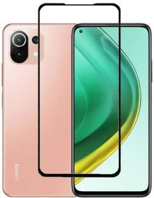 kentop Edge To Edge Tempered Glass for Xiaomi Mi 11 Lite + M2101K9AG, MI 11 LITE(Pack of 1)