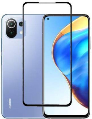 kentop Edge To Edge Tempered Glass for Xiaomi Mi 11 Lite 5G + M2101K9G, MI 11 LITE 5G(Pack of 1)