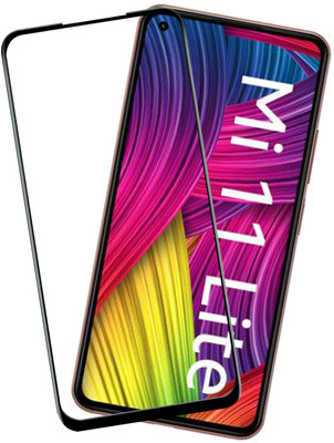 VAlight Edge To Edge Tempered Glass for Mi 11 Lite, Xiaomi 11Lite NE(Pack of 1)